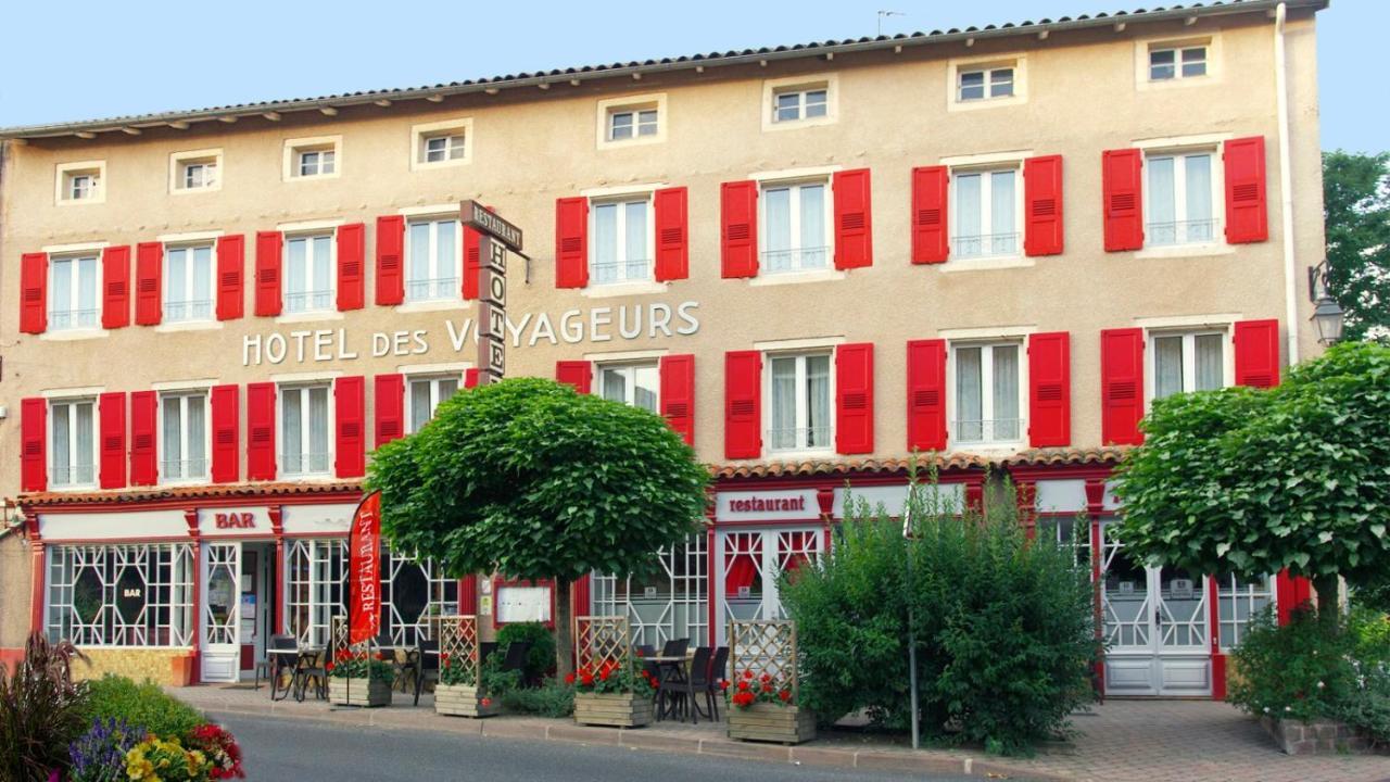 Logis Hotel Restaurant Des Voyageurs Saint-Paulien Экстерьер фото